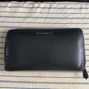 Givenchy zip around wallet